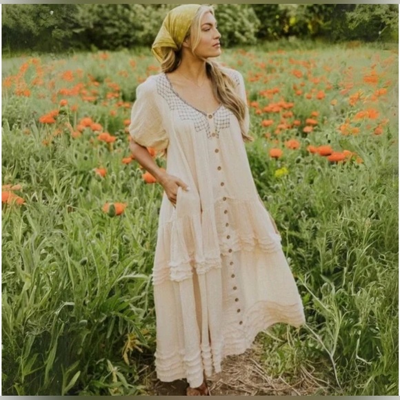 Free People Sunday Stroll Maxi Dress - Picture 7 of 8